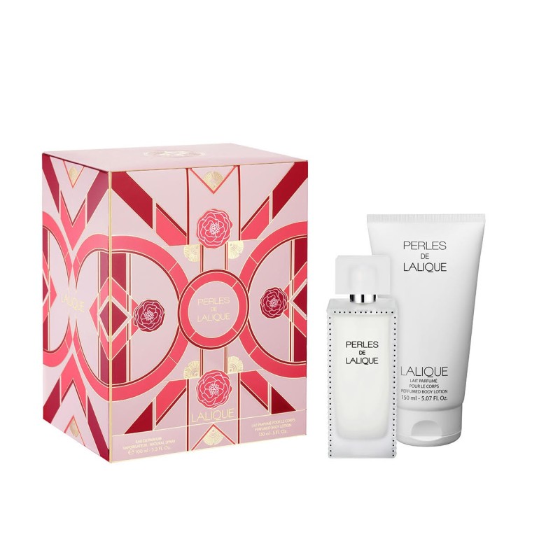 Lalique Coffret Perles EDV 100ml + Körperlotion 150 ml