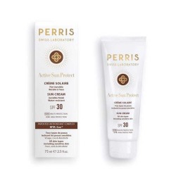 Aktive Sonne schützen Sonnencreme SPF 30 - 75 ml - Perris Swiss Laboratory - Luxuskosmetik mit kostenlosen Ratschlägen und Sendu