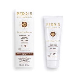 Aktive Sonne schützen Sonnencreme SPF 50+ - Perris Swiss Laboratory - Luxuskosmetik mit kostenlosen Ratschlägen und Sendungen!