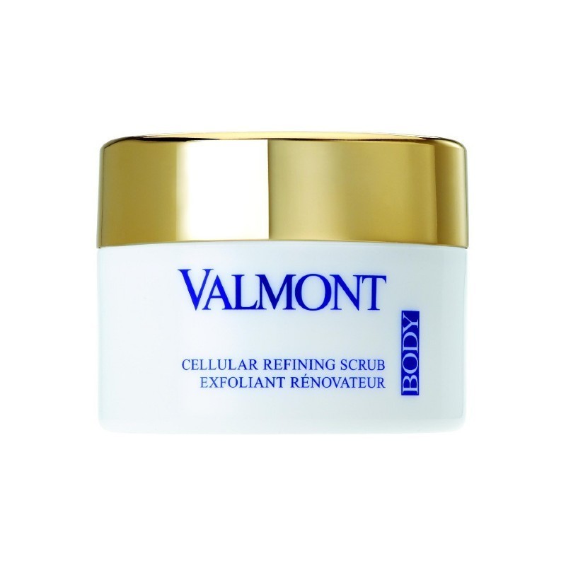 Zellulärer Raffinier-Peeling 200 ml - Valmont - Renovierende Nahrungskörpercreme.