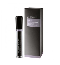 M2 Beauté - Black Nano Mascara Ernährung & Naturwachstum 6 ml.